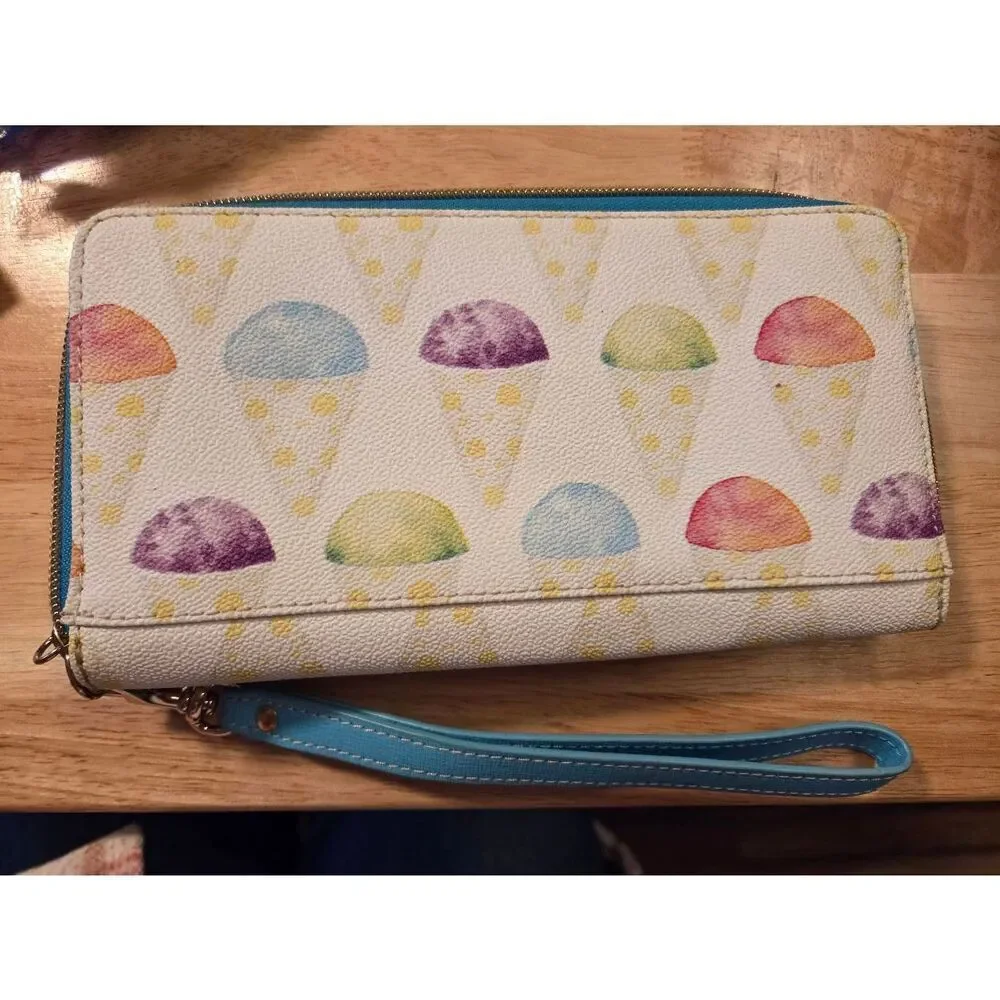 Dooney & Bourke Snowcone Zip Around Wallet